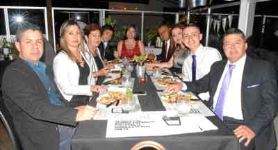 Andrés Aguirre Buitrago, Yeimi Alejandra Martínez Soto, Silvia Soto de Martínez, Juan Martín Duque Gómez y María Antonia Ríos Ma