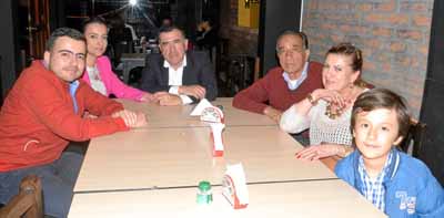 Juan David Cruz López, Paula Andrea López Gálvez, Miller Cruz Mejía, Javier Cruz Velásquez, María Gladys Mejía de Cruz y Juan Ma