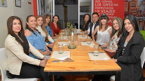 Foto | José Fernando Tangarife | LA PATRIA Oneida Restrepo Zapata, Consuelo Villada Arroyave, Laura Jimena Benavides Salazar, Ma