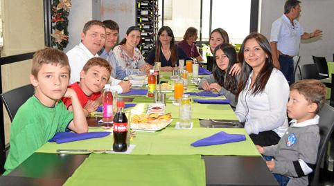 Santiago Gallo García, Rafael Gallo García, Lucas Gallo Cortés, Andrés Gallo Plazas, Beatriz García Peláez, Liliana Gallo Plazas