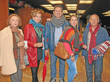 Ligia Arango Franco, Olga Arango Franco, Eduardo Arango Franco, Marlén Pineda Llanos y César Valencia Trejos. 