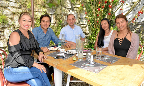 Foto | José Fernando Tangarife | LA PATRIA Sandra Milena Vanegas García, Juan Esteban Polo Medina, Carlos Andrés Quintero Gómez,