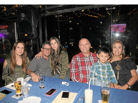 Foto | Argemiro Idárraga | LA PATRIA Olga Lucía Echeverri, Juan Carlos Giraldo, Valeria Giraldo Echeverri, Marcelo Llano Giraldo