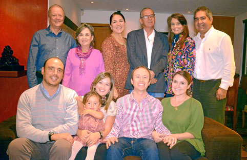 Foto | Freddy Arango | LA PATRIA Martín Ferrero Hoyos, Valentina Ruiz Jaramillo, Matilde Ferrero Ruiz, Martín Ruiz Jaramillo y E