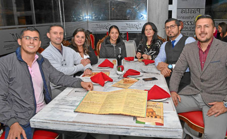 Foto | José Fernando Tangarife | LA PATRIA Carlos Portilla Osorio, Cristian Gómez Naranjo, Sandra Sánchez Candamil, Karina Cháve