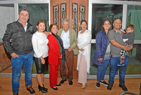 Diego Ríos Vargas, María Edith Loaiza Martínez, Ofelia Martínez de Loaiza, Salomón Loaiza Giraldo, María Loaiza de Botero, Natal
