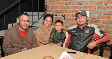 Andrés Noreña Ramírez, Francia Elena Noreña Ramírez, Samuel Arango Noreña y John Jairo Noreña Ramírez.
