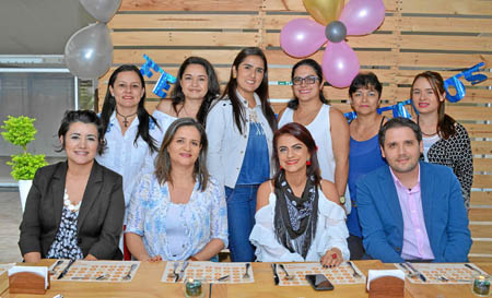 Foto | José Fernando Tangarife | LA PATRIA Ángela María Salgado Torres, Diana Gómez González, María Carmenza Giraldo Zuluaga y A