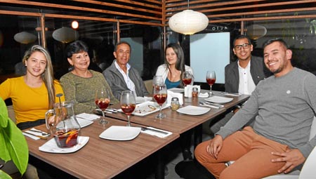 Foto | José Fernando Tangarife | LA PATRIA Viviana Ospina Escobar, Ana Patricia Plazas Correa, Guillermo León López, Laura Natal