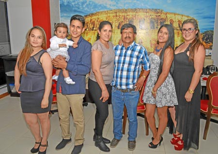 Mery Bedoya Ortiz, Samanta Cendales López, Anderson Cendales López, Alexandra López Franco, Orlando Cendales Giraldo, Yulieth Ce