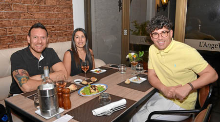 Javier Jiménez García, Juliana Duque Restrepo y Rafael Ramírez Baena.