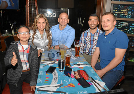 Dairo Andrés Gallón Rodríguez, Diana Marcela Rodríguez Ricaurte, Dairo Gallón Quiceno, Vladimir Naranjo Ricaurte y Luis Enrique 