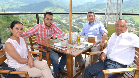 Marcela Buitrago Peña, Asdrúbal Suárez Suárez, Jorge Iván Martínez Blandón y Nicolás Arias Vargas.