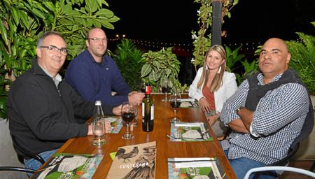 José María Cerda, Lorens Barona, Sandra Arredondo y Pablo Amed.