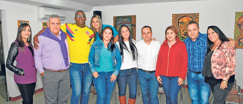 Sandra Milena Jaramillo Orozco, José Antonio Uribe Ceballos, Arinson Riascos Torres, Claudia Marcela Mejía Rincón, Ximena Cortés