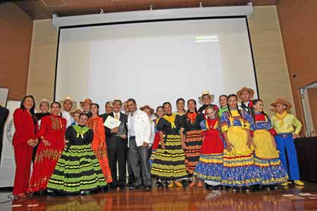 Danzas Pipintá de Aguadas recibió la distinción por 20 años de proyección folclórica.