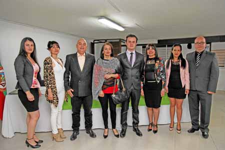 En la mesa directiva aparecen: Érika Serna, Carolina López, Néstor Alonso Navarro, Lina María Vargas, Santiago Castro, Diana Pat