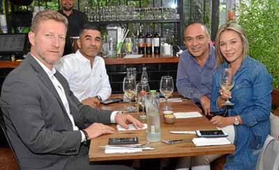 Uriel Sepúlveda Abdalá, John Tamayo López, Francisco Millán Ocampo y Juliana García Orrego.
