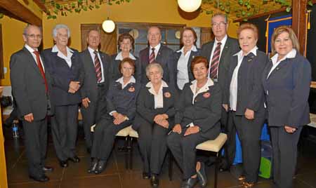 Conforman la junta 2018-2019: Gustavo Aguirre Arcila, Alicia Vásquez de García, José Rubiel López Montes, Magnolia Serna de Cast