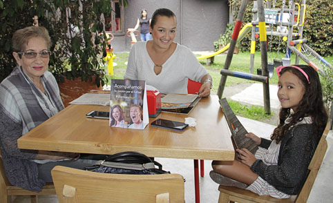 María Teresa Arboleda, Alejandra Bedoya y María Antonia Correa se reunieron en el restaurante Il Forno.