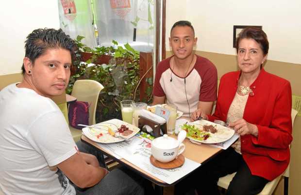 Julián Andrés Palacio Jurado, Sergio Román Palacio y Magdalena Jurado Orozco.
