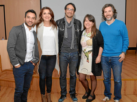 Isabel Corredor Agudelo, Valentina Acevedo Cruz, Camila Valencia Marín, Silvana Torres Corredor y John Kevin Torres Rodríguez.