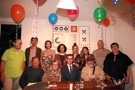 Foto | Argemiro Idárraga | LA PATRIA Gustavo García Ospina, Eva García Ospina, Sergio Manuel Pérez Valencia y Francisco Cardona.