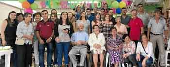 Foto | Henry Giraldo | LA PATRIA Los descendientes de Jesús María Vélez Botero y Julia Botero participaron en la reunión familia