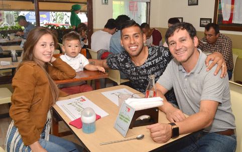 Karen Quintana, Giovanni López Quintana, Sergio López y Ramiro Yepes Martínez.