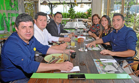 Wilson Arcila Cardona, Fabián Garzón Niño, Johnatan Cardona Quintero, Karla Arango Díaz, Juliana Grisales Arango y Luis Miguel G