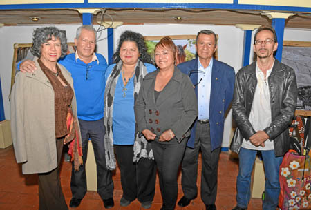 Los poetas participantes fueron: Gloria María Medina Jiménez, Jorge Eliécer Triviño Rincón, Mónica Patricia Ossa Grain, director