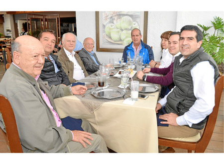 Virgilio Clavijo López, Marcelo Salazar Velásquez, Orlando López Herrera, Emilio Echeverri Mejía, Eugenio Vélez Uribe, Ligia Hel