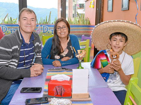 Gustavo Botero Sánchez, Ángela Pedraza Rodríguez y Cristian Andrés Botero Pedraza.