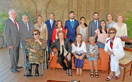 Foto | José Fernando Tangarife | LA PATRIA Inés Sierra Botero, Ligia Sierra de Alzate, Esperanza de Carbonell, Mélida Galindo Tr