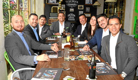 Mauricio Mejía Ramírez, Arturo Barco, Luis Munevar Blanco, Johan Alarcón Contreras, Pedro Chía Díaz, Yeny Marcela Arias, David G