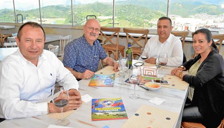 Carlos Torres López, Guillermo Piernagorda Gutiérrez, José Orlando Alzate y Jackeline Chica Gómez.
