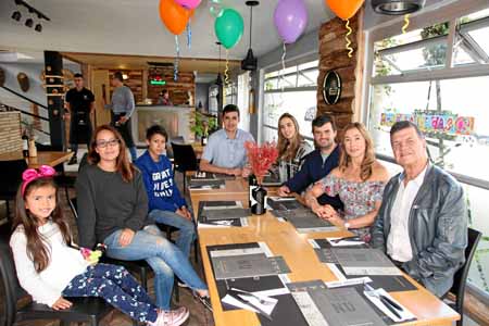Isabela Arcila Mejía, Marcela Mejía Murcia, Samuel Mejía Murcia, Ricardo Arcila Vélez, María Isabel Abad Latorre, Esteban Arcila