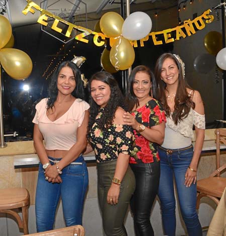 Marcela Tabares Monsalve, Carolina Carmona Muñoz, Sandra Pava Jiménez y Cristina Henao Sánchez.