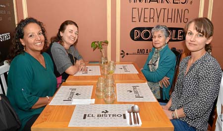 Katherin Velásquez Guerra, Ana María Paz González, Luz Helena López Bustamante y Paula Gallo Botero.