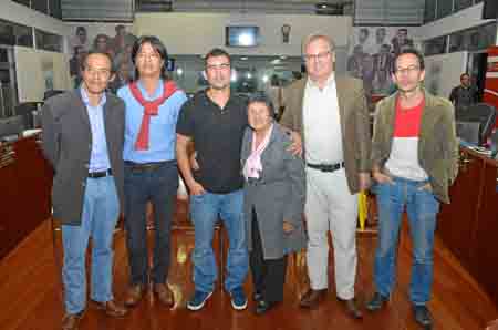 Édgar González Quintero, José Fernando Villada Alzate, Hernán Alberto Bedoya, Dorian Hoyos Parra, Pedro Felipe Hoyos Körbel y Ca