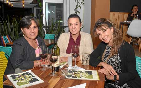 Luz Elena Zuluaga Gómez, Luz Adriana Sierra Grajales y Julieta Toro Gómez.