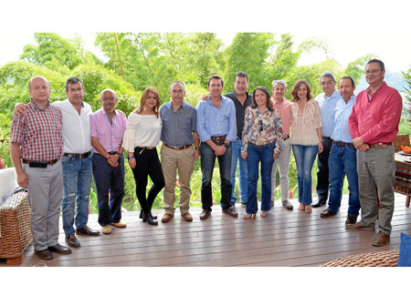 Jesús Augusto Correa Cardona, Armando Martínez García, Luis Carlos Vásquez Torres, Bertha Inés Molina López, Luis Guillermo Vill