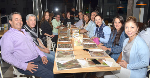 Foto | José Fernando Tangarife | LA PATRIA  Rafael Giraldo Llano, Darío Martínez Blandón, Olga Lucía Echeverri Arias, Juan Carlo