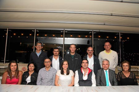 Sandra Quiñónez, Adriana Vinasco, Jorge Humberto Páez, Carolina Rodríguez, Jorge Hernán López, Ángelo Quintero Palacio y Gloria 