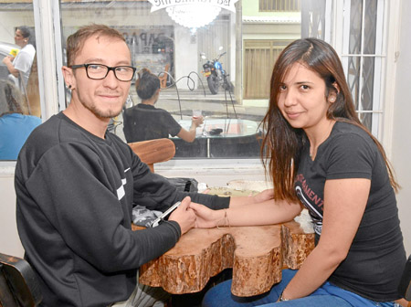 Mateo Bedoya Paipilla y Melissa Avellaneda Ortiz eligieron el restaurante La Tartina. 