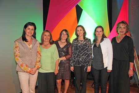 Las homenajeadas por el Día de la Mujer fueron:  Gloria Cecilia Betancurt Betancur, Natalia Marulanda Mejía, Claudia Jaramillo  