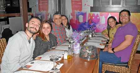 Alejandro Parra Arcila, Sofía Palacio García, Juan Carlos Palacio Ramírez, María Clemencia López Cañaveral, Claudia Ríos Ruiz y 