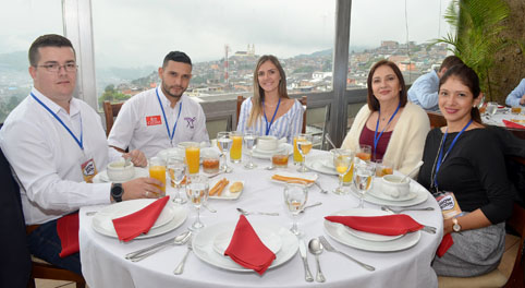 Fotos | José Fernando Tangarife | LA PATRIA Jorge Andrés Díaz, Andrés Felipe Montoya, Claudia Marcela Vallejo, Liliana Guzmán y 
