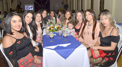 Luisa María Guerrero Núñez, Daniela Vargas Sanz, Natalia Guerrero Muñoz, Natalia Salazar Muñoz, María Antonia Gutiérrez Ramírez,