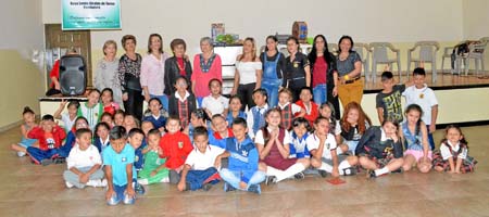 Norma Osorio Buitrago, María de los Ángeles López de Serna, Luz Ángela López, Magnolia Serna de Castaño y Patricia Giraldo Giral